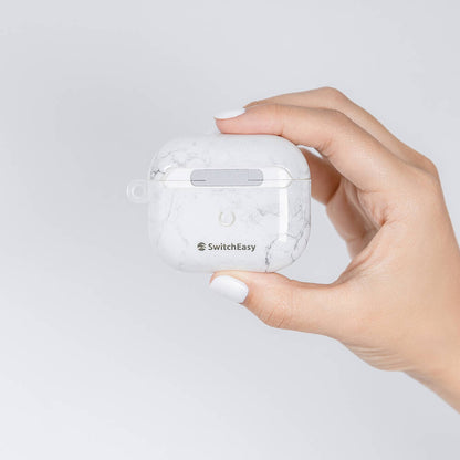 Apple Airpods 3. Nesil Kılıf Çift IMD Baskılı Lisanslı Switcheasy Artist Kapak Beyaz