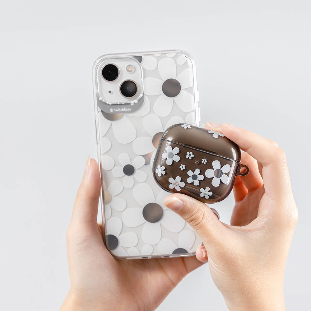 Apple Airpods 3. Nesil Kılıf Çift IMD Baskılı Lisanslı Switcheasy Artist Kapak Siyah