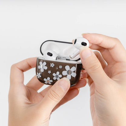 Apple Airpods 3. Nesil Kılıf Çift IMD Baskılı Lisanslı Switcheasy Artist Kapak Siyah