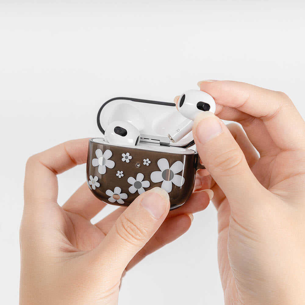 Apple Airpods 3. Nesil Kılıf Çift IMD Baskılı Lisanslı Switcheasy Artist Kapak Renksiz