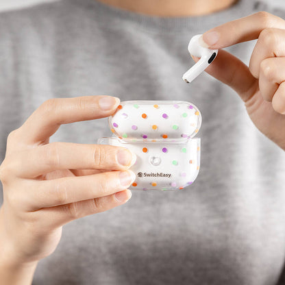 Apple Airpods 3. Nesil Kılıf Çift IMD Baskılı Lisanslı Switcheasy Artist Kapak Siyah