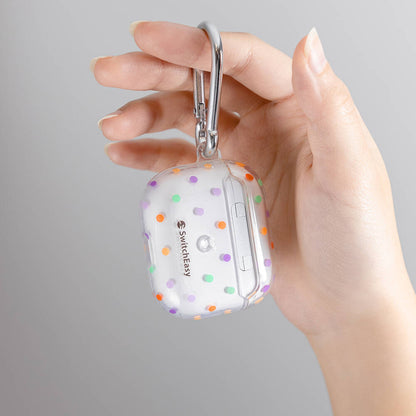 Apple Airpods 3. Nesil Kılıf Çift IMD Baskılı Lisanslı Switcheasy Artist Kapak Renksiz