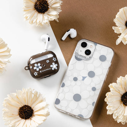 Apple Airpods 3. Nesil Kılıf Çift IMD Baskılı Lisanslı Switcheasy Artist Kapak Renksiz