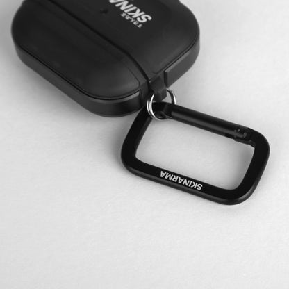 Apple Airpods 3. Nesil Kılıf SkinArma Transparan Mat Tasarım Kinzoku Kılıf Beyaz