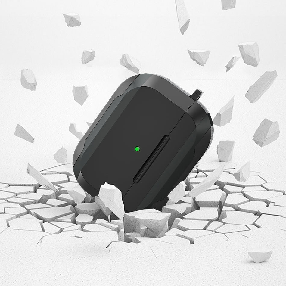 Apple Airpods 3. Nesil Kılıf Wiwu JD-102 Defender Anti Shock Koruyucu Kılıf Siyah