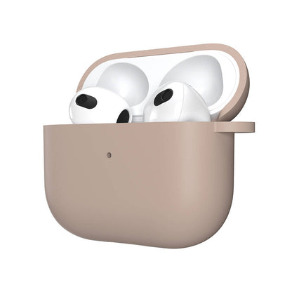 Apple Airpods 3. Nesil Kılıf Yumuşak Dokunuşlu Likit Silikon Tasarımlı Lisanslı Switcheasy Skin Kapak Yeşil