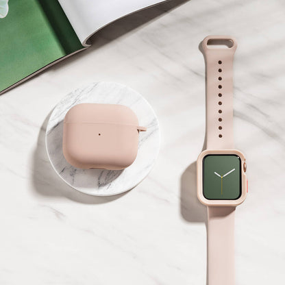 Apple Airpods 3. Nesil Kılıf Yumuşak Dokunuşlu Likit Silikon Tasarımlı Lisanslı Switcheasy Skin Kapak Yeşil