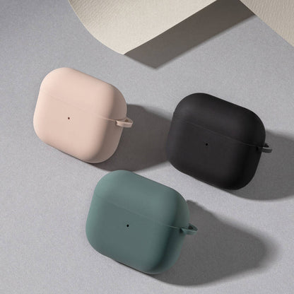 Apple Airpods 3. Nesil Kılıf Yumuşak Dokunuşlu Likit Silikon Tasarımlı Lisanslı Switcheasy Skin Kapak Pembe