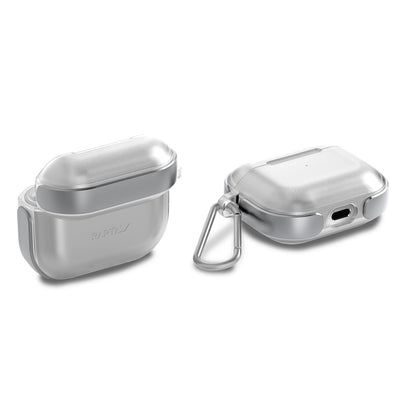 Apple Airpods 3.Nesil Kılıf Askı Aparatlı Raptic Air Serisi Kılıf Gümüş