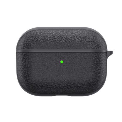 Apple Airpods 3.Nesil Kılıf Wiwu Calfskin Kılıf Siyah