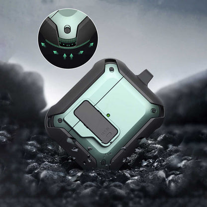 Apple Airpods 3.Nesil Kılıf Wiwu Mecha Kılıf Siyah