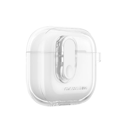 Apple Airpods 4 Amazingthing Magnetik Kilit Tasarımlı Minimal Serisi Kılıf Desert Titanyum