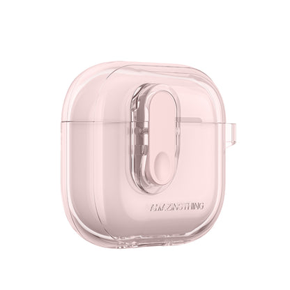 Apple Airpods 4 Amazingthing Magnetik Kilit Tasarımlı Minimal Serisi Kılıf Desert Titanyum