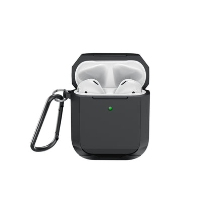 Apple Airpods Kılıf Wiwu JD-102 Defender Anti Shock Koruyucu Kılıf Gri
