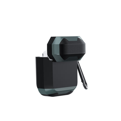 Apple Airpods Kılıf Wiwu JD-102 Defender Anti Shock Koruyucu Kılıf Gri