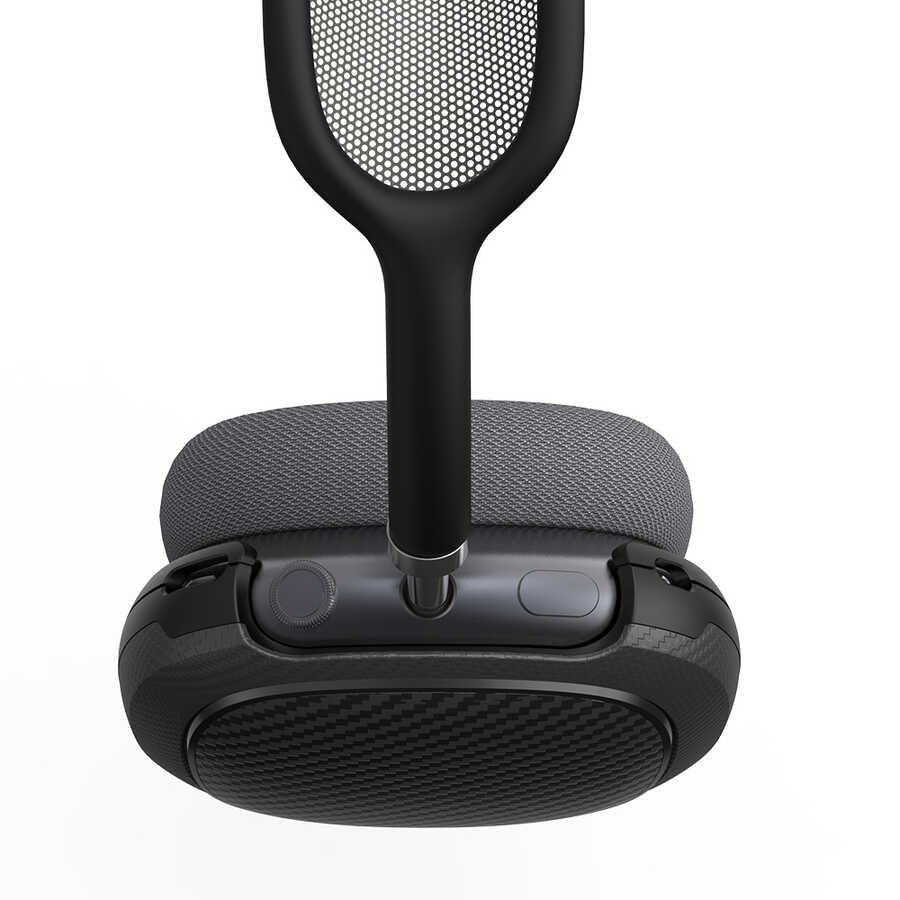 Apple Airpods Max Wiwu Armor Carbon Koruyucu Kılıf Kırmızı