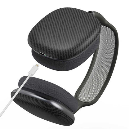 Apple Airpods Max Wiwu Armor Kevlar Koruyucu Kılıf Siyah
