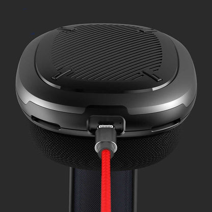 Apple Airpods Max Wiwu Armor One Koruyucu Kılıf Siyah-Kırmızı