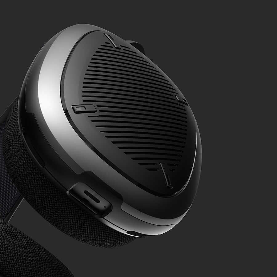 Apple Airpods Max Wiwu Armor One Koruyucu Kılıf Siyah-Kırmızı