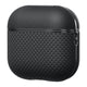 Apple Airpods Pro 2 Kılıf 1500D Aramid Fiber Pitaka Ultra-Slim Classic Serisi Black-Grey Twill Kapak Siyah-Gri