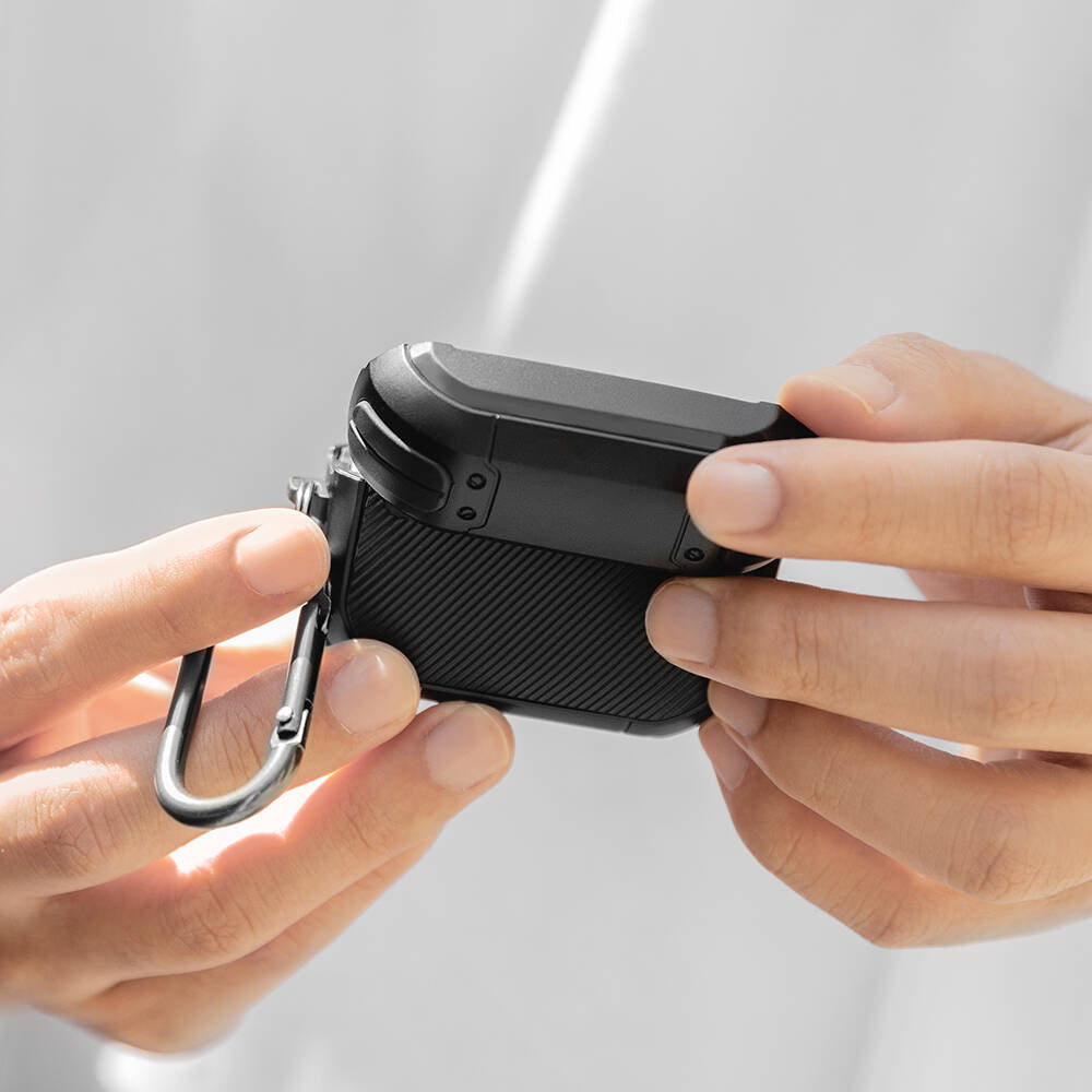 Apple Airpods Pro 2 Kılıf Airbag Korumalı Ultra Sağlam Lisanslı Switcheasy Defender Kapak Mavi