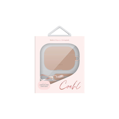 Apple Airpods Pro 2 Kılıf Askı Aparatlı Coehl Haven Kapak Krem