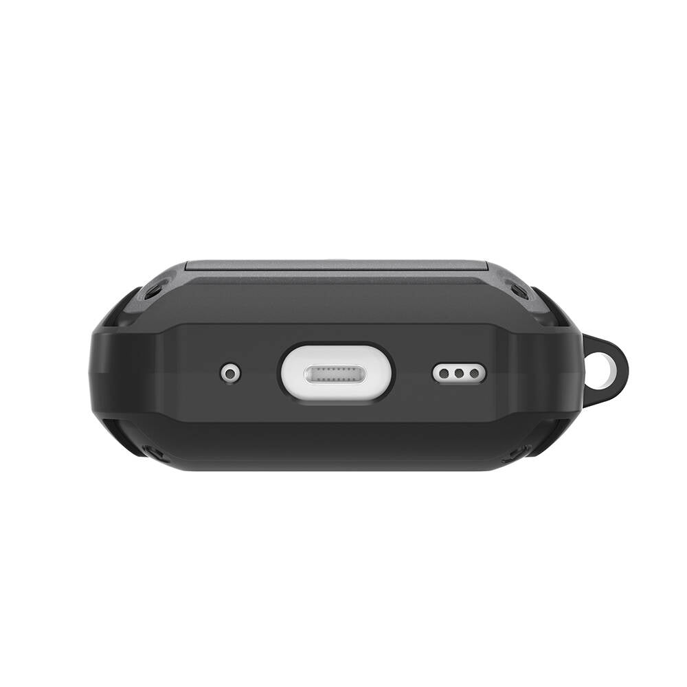 Apple Airpods Pro 2 Kılıf Askılı Sağlam Tasarımlı Lisanslı Switcheasy Guardian Kapak Gri