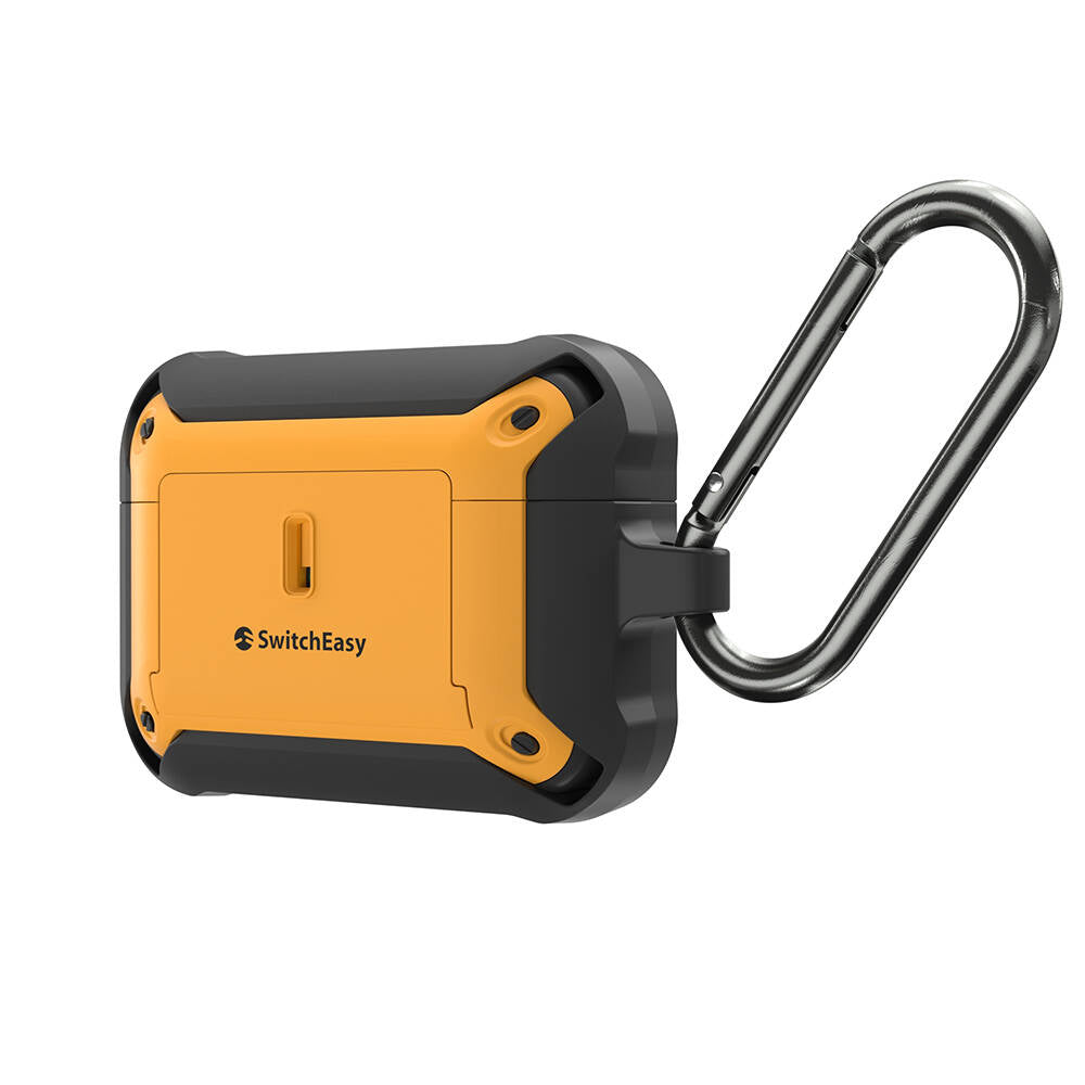 Apple Airpods Pro 2 Kılıf Askılı Sağlam Tasarımlı Lisanslı Switcheasy Guardian Kapak Sarı