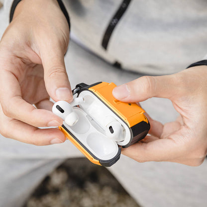 Apple Airpods Pro 2 Kılıf Askılı Sağlam Tasarımlı Lisanslı Switcheasy Guardian Kapak Siyah