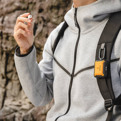 Apple Airpods Pro 2 Kılıf Askılı Sağlam Tasarımlı Lisanslı Switcheasy Guardian Kapak Siyah