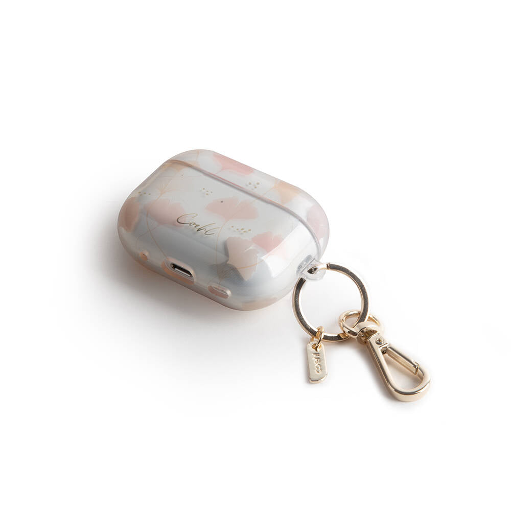 Apple Airpods Pro 2 Kılıf Çayır Çiçeği Desenli Coehl Meadow Kapak Pembe