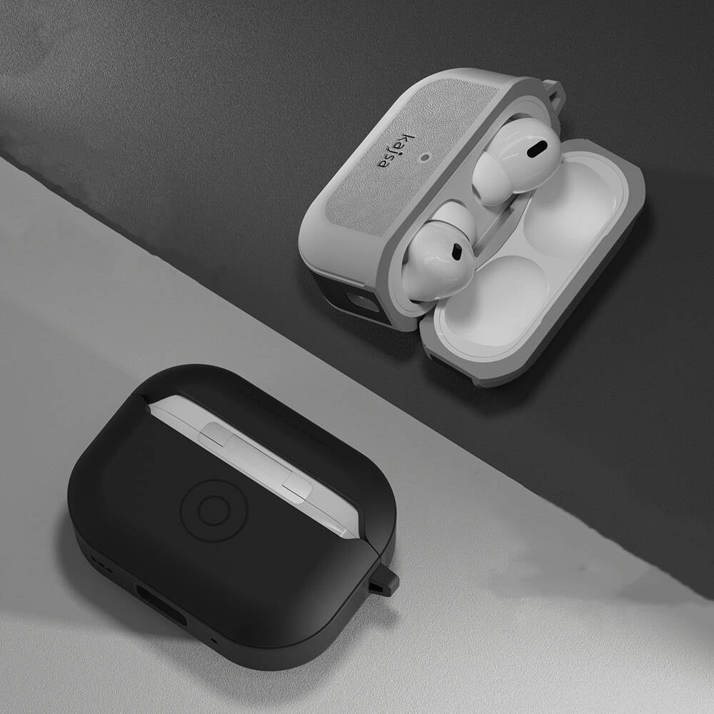 Apple Airpods Pro 2 Kılıf Kajsa Luxe Collection Kablosuz Şarj Uyumlu Kılıf Olive