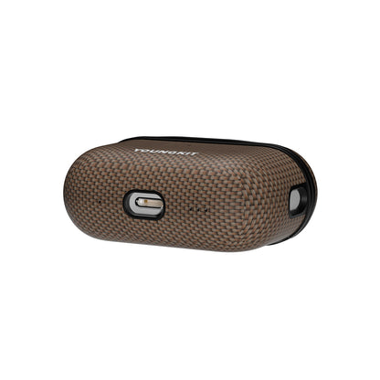 Apple Airpods Pro 2 Kılıf M-safe Şarj Özellikli Aramid Fiber Youngkit 1500D Kevlar Extreme Wing Serisi Kapak Gold