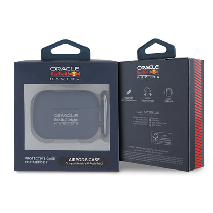 Apple Airpods Pro 2 Kılıf Redbull Orjinal Lisanslı Baskı Logolu Askı Aparatlı Silikon Kapak Lacivert