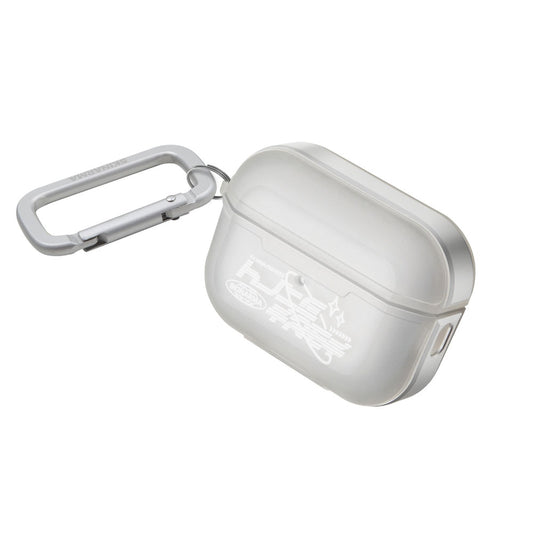 Apple Airpods Pro 2 Kılıf SkinArma Transparan Mat Tasarım Kinzoku Kılıf Beyaz