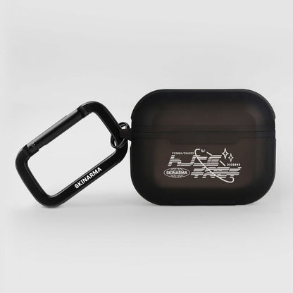 Apple Airpods Pro 2 Kılıf SkinArma Transparan Mat Tasarım Kinzoku Kılıf Beyaz