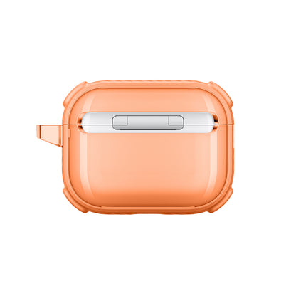 Apple Airpods Pro 3 Amazingthing Kilit Tasarımlı Airbagli Titan Pro Serisi Kapak Turuncu