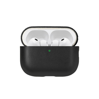 Apple AirPods Pro 3 Kılıf Qi M-Safe Şarj Özellikli Native Union Classic Serisi Suni Deri Kapak