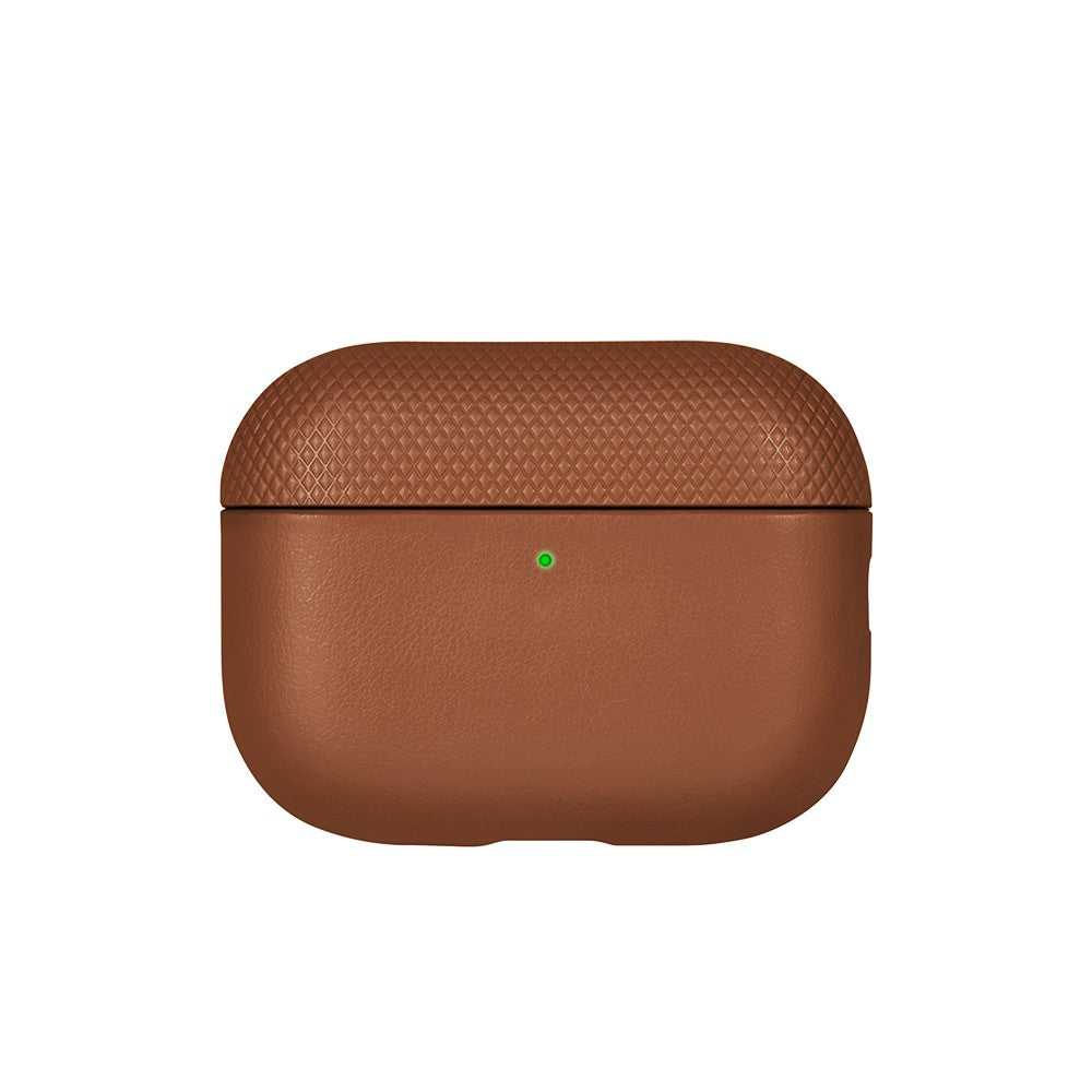 Apple AirPods Pro 3 Kılıf Qi M-Safe Şarj Özellikli Native Union Classic Serisi Suni Deri Kapak