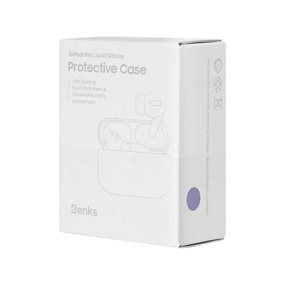 Apple Airpods Pro Kılıf Benks Liquid Silikon Siyah