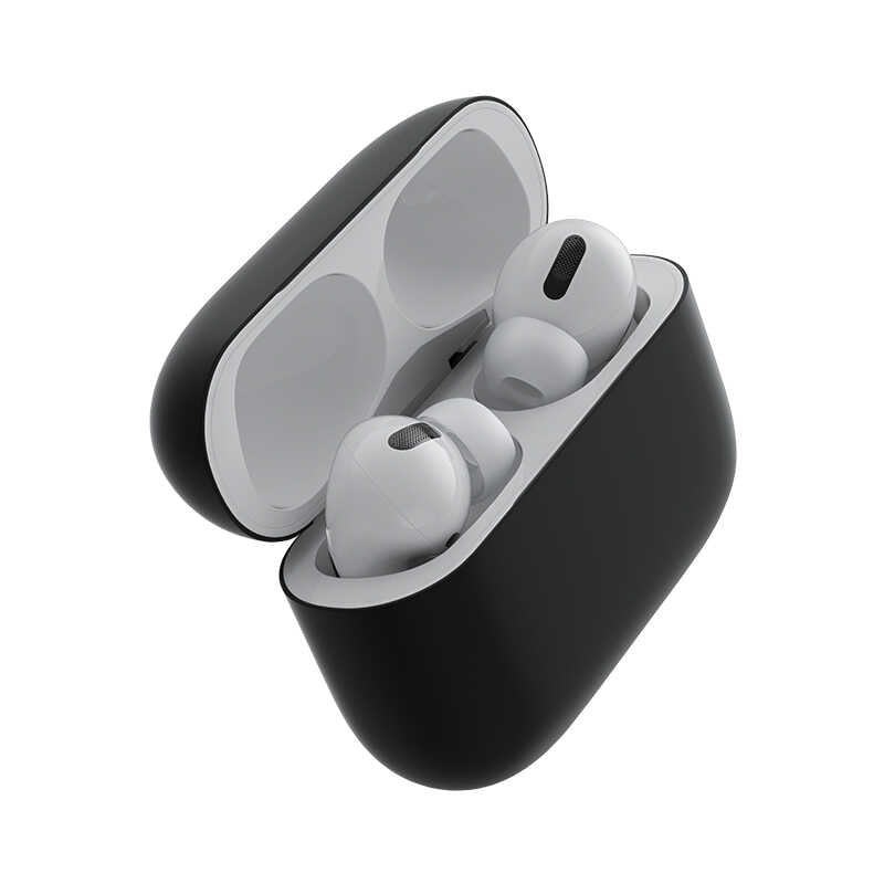 Apple Airpods Pro Kılıf Benks Liquid Silikon Siyah