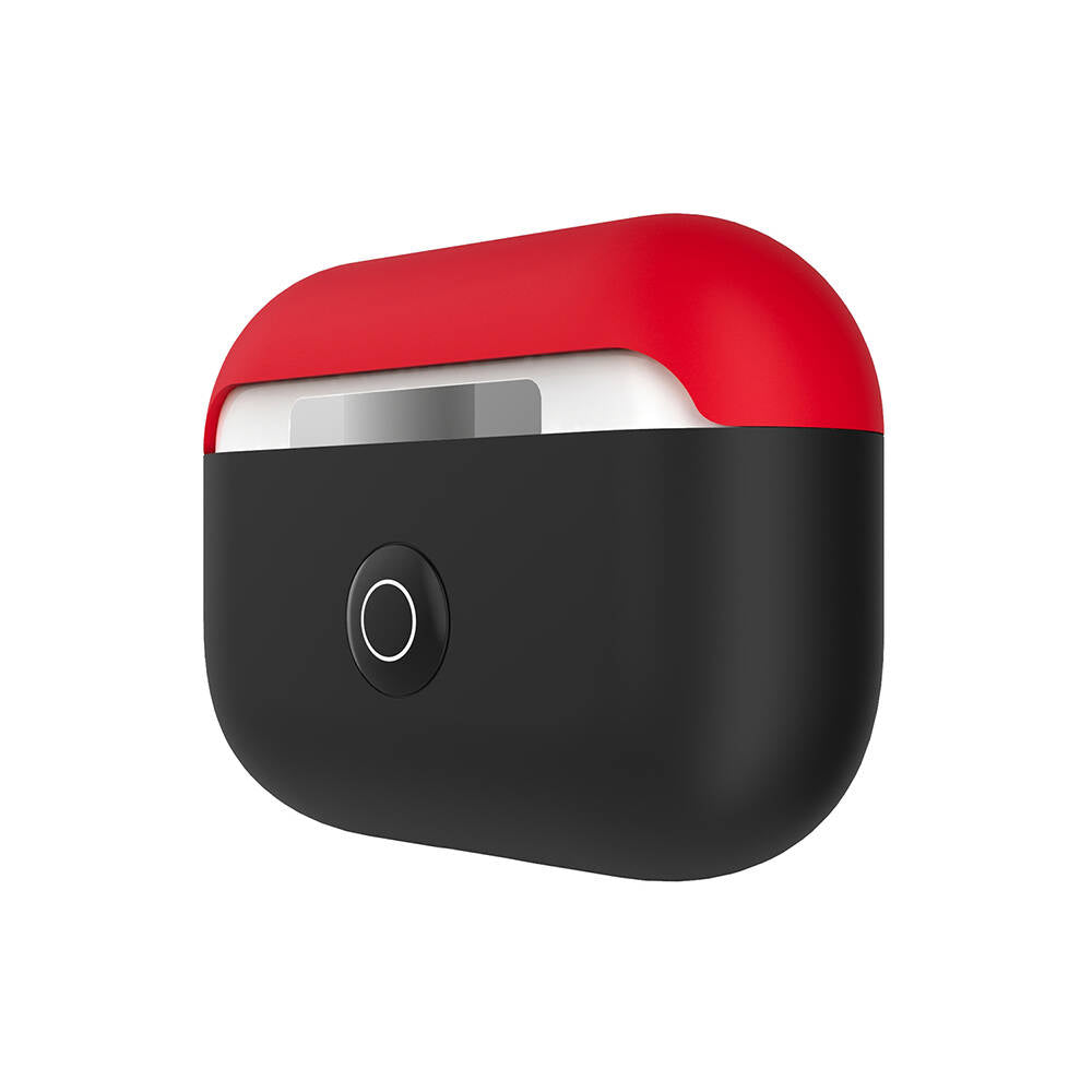 Apple Airpods Pro Kılıf Boyun Askılı Parlayan Düğmeli Lisanslı Switcheasy Colors Silikon Kapak Beyaz