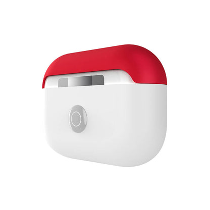 Apple Airpods Pro Kılıf Boyun Askılı Parlayan Düğmeli Lisanslı Switcheasy Colors Silikon Kapak Beyaz