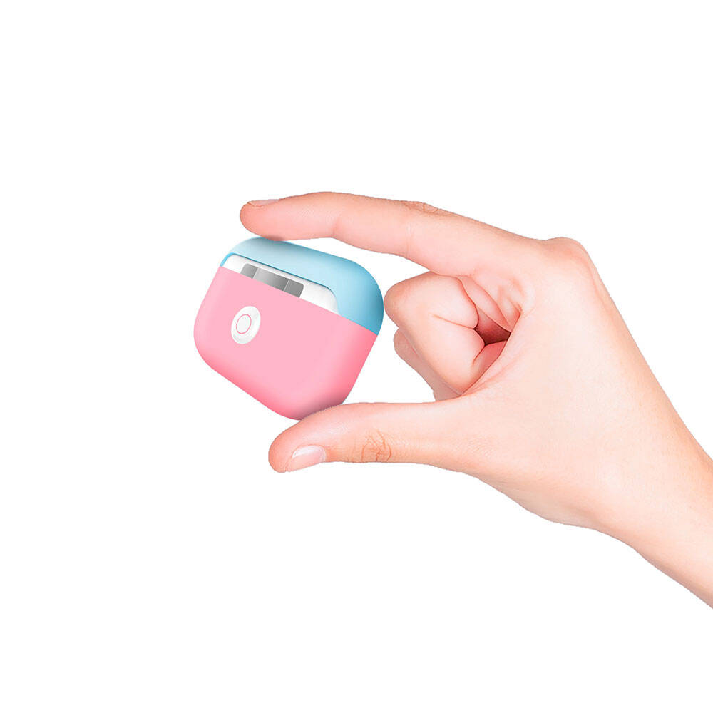 Apple Airpods Pro Kılıf Boyun Askılı Parlayan Düğmeli Lisanslı Switcheasy Colors Silikon Kapak Siyah