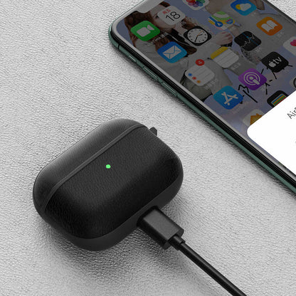 Apple Airpods Pro Kılıf Wiwu Calfskin Kılıf Yeşil