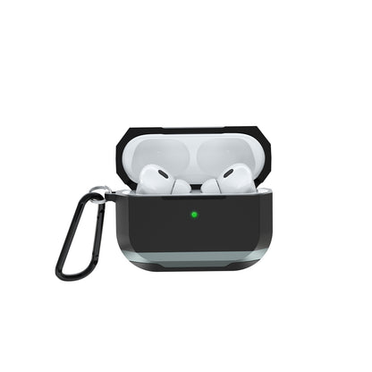Apple Airpods Pro Kılıf Wiwu JD-102 Defender Anti Shock Koruyucu Kılıf Siyah