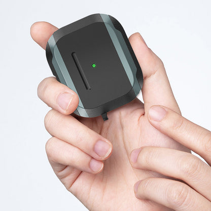 Apple Airpods Pro Kılıf Wiwu JD-102 Defender Anti Shock Koruyucu Kılıf Gri