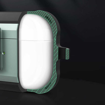 Apple Airpods Pro Kılıf Wiwu Mecha Kılıf Siyah