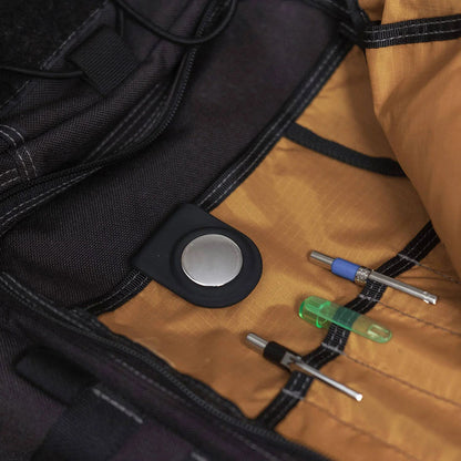 Apple Airtag Raptic Anchor Serisi Klipsli Airtag Kılıfı Siyah