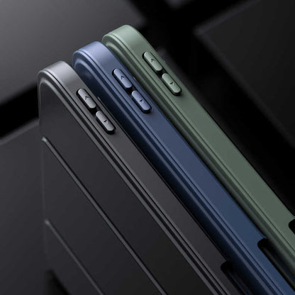 Apple iPad 10.2 2021 (9.Nesil) Kılıf Wlons Tablet Kılıf Siyah